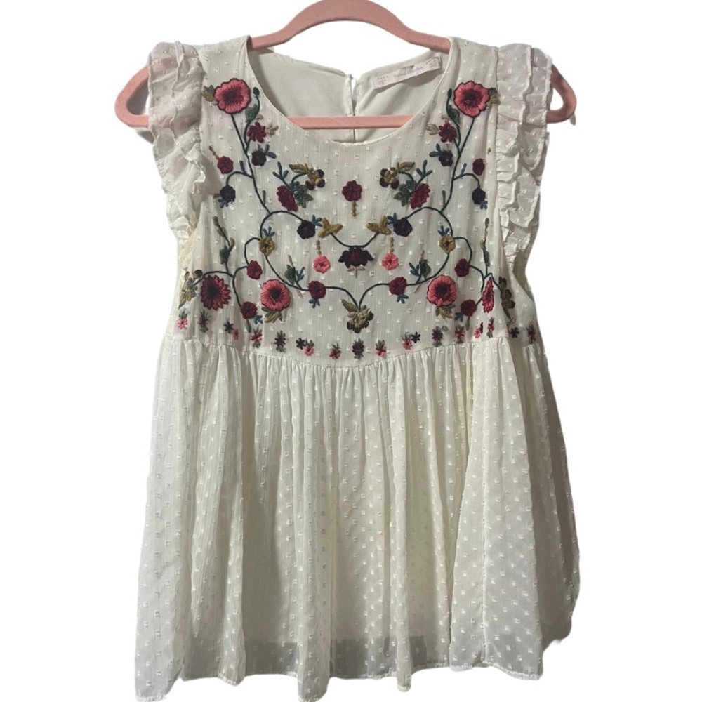 Zara Floral Blouse